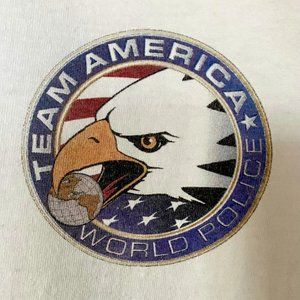 Team America: World Police Vintage Ringer Tee - Unisex Size XL